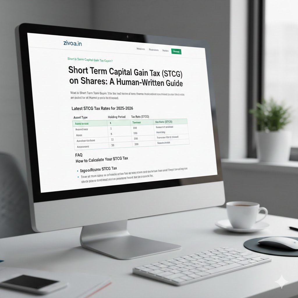 What is Short Term Capital Gain (STCG)